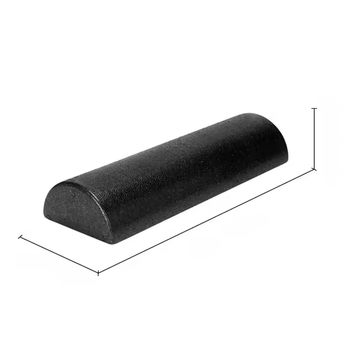 APWIKOGER Bloque De Entrenamiento De Equilibrio Redondo Medio Masajeador De Espuma Para Musculosidad Portátil Para Gimnasio Doméstico Y Ejercicio - 1