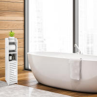 Rcynview  Moderno Gabinete de Baño Montado en Suelo Profundidad de 29cm Estilo Contemporáneo Base de Madera - details 0