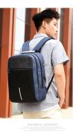 Mochila antirrobo con cerradura de contraseña para hombres, bolsa de computadora de carga usb, mochila de ocio empresarial - details 8