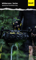 Rhinowalk-arnés para manillar de bicicleta, bolsa impermeable de 8L-13L para bicicleta de montaña, carretera, grava, Bikepacking, bolsa seca extraíble, ciclismo frontal - details 1