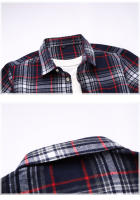 Camisa de Verano Casual para Hombres Cuello Cuadrado, Camisa de Oficina con Estilo, Moda de Piso, Talla 7XL - details 20