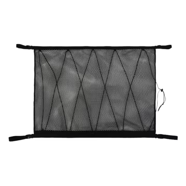 Portaequipajes rojo para coche, portaequipajes rojo para techo, Bolsa de malla universal - 1