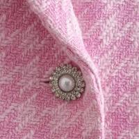 Conjunto de Tweed de 2 piezas, chaqueta elegante, traje para mujer, conjuntos de pantalones cortos, traje con pantalones cortos para mujer, trajes femeninos 2022 - details 10