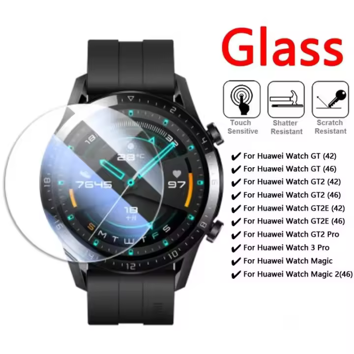 Protector de Pantalla de Vidrio Templado 2.5D para Reloj Inteligente Huawei - 1