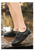 Traceway zapatos de los hombres de verano de la moda versátil antideslizante transpirable ligero zapatos de los hombres de gran tamaño 48 malla hueco 47 zapatos casuales - details 10