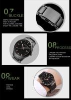 Moda de lujo premium para hombres Reloj Estilo de negocios Movimiento de calendario Correa de acero inoxidable Reloj de pulsera de cuarzo deportivo impermeable al aire libre - details 21