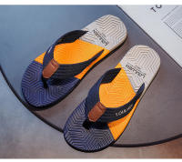 Chanclas de Verano para Hombre, Sandalias Antideslizantes de Bloques de Color para Exteriores, Chanclas de Suela Suave para Hombre, Chanclas de Punta Vietnamita para Conducir - details 17