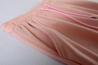 Top de cuello redondo para mujer, pantalones cortos sueltos, suéter informal de dos piezas, Ropa nueva 2024 - details 16