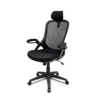Silla de Oficina - Silla de Escritorio con Respaldo Transpirable - Color Negro - details 11
