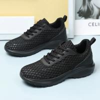 Zapatillas de deporte de moda de las mujeres ahuecadas hacia afuera ultra ligeras grandes de malla transpirable zapatos casuales de los zapatos de las mujeres - details 61