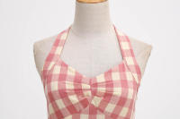 Cuello en V retro de longitud media, estampado británico - details 4
