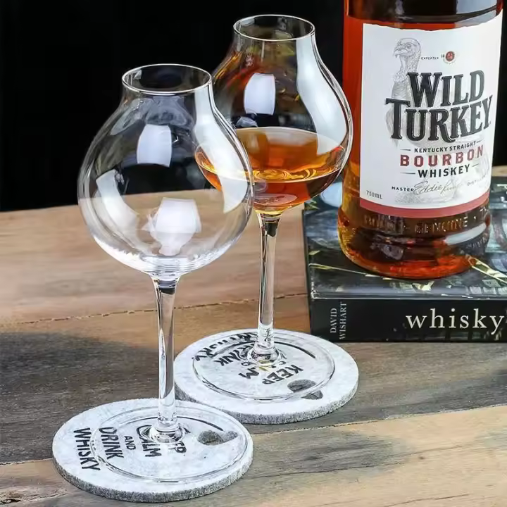 Copa de Whisky Profesional de los Anos 20 Cristal de Cata de Vino de Bulldog - 1