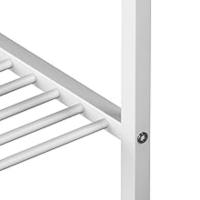 4 Personen Esstisch-Set, 110cm Küchentisch-Set für 4 Personen, 2 Stühle mit Rückenlehne
