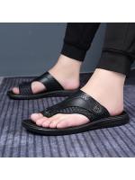 Sandalias de hombre 2025 verano nuevas casuales zapatos de playa suaves con suela antideslizante sandalias zapatillas de talla grande - details 10