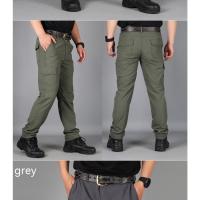 Pantalones De Ciudad Para Hombre Cargo Resistentes Al Agua Y Algodón Pantalones Casuales Multi-bolsillos Y Secado Rápido - details 20