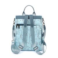 Mochila Con Estampado Floral Para Mujer, Bolsa De Viaje Informal, Con Bola De Pelo, De Gran Capacidad, Nueva - details 11