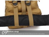 Mochila Tactica Militar, Mochila Impermeable Plegable Para Montañismo,Senderismo,Camping y Viajes - details 21
