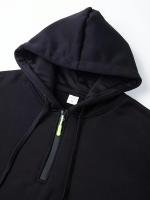 Sudadera con capucha para hombre, con bolsillos impermeables con cremallera y múltiples bolsillos, deportiva e informal, Otoño e Invierno - details 7