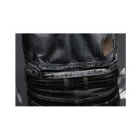 Chaquetas de mezclilla para hombre, ropa de calle Retro, abrigos rompevientos de vaquero, ropa de otoño e invierno - details 7