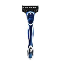 Afeitadora manual clásica, maquinilla de afeitar de 5 capas, cuchilla reemplazable, lavada y reutilizada, maquinilla de afeitar de seguridad para hombres - details 9