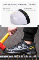 Zapatillas de trabajo para hombre, zapatos de trabajo indestructibles con punta de acero, botas de seguridad, zapatos de trabajo antiperforación para hombre, triangulación de envíos - details 4