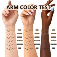 Juego de lápices de cejas con pincel, 6 colores, resistentes al agua, No se emborrona y no quita el color - details 3