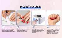 Lámpara de Uva LED Profesional para Uñas Secado Rápido de Gel con 4 Ajustes y Sensor Automático - details 5