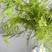 Ramas de plantas de helecho artificiales grandes, tacto Real, hojas de helecho de Boston hechas a mano, helecho de espárragos Artificial elegante realista - details 11