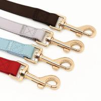Collar de cuero para perros, juego de correas, chaleco de malla para mascotas, identificación personalizada, cables para perros pequeños, medianos y grandes - details 7