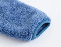 Abrigo con capucha de lana para niños, abrigo con cremallera de color sólido, ropa de invierno para niños - details 7