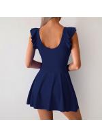 Traje de baño de una pieza 2025, falda deportiva de primavera, traje de baño conservador de talla grande para mujer. - details 14