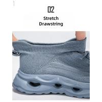 Zapatillas Deportivas de Punto Zapatos Casuales para Hombres con Suela Gruesa - details 6