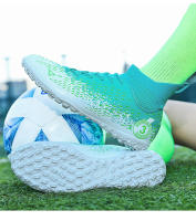 Zapatos de fútbol de marca para hombres, botines de fútbol para niños pequeños, zapatillas de entrenamiento de fútbol de cuero para niños, zapatos de tacos de fútbol al aire libre - details 28