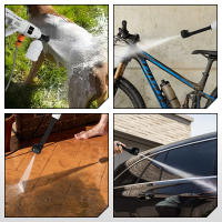 YOFIDRA Pistola de Agua a Presión de 100 Bar y 5 M para Autos, Inalámbrica, Juego de Herramientas de Limpieza con Agua para el Hogar, Compatible con Batería Makita - details 11