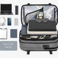 Mochila de Viaje para Hombres 60L Airback Vacuum Compression Multifuncional Impermeable Anti Robo - details 25