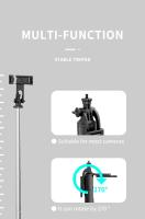 Trípode para Teléfono de 157.48cm y Trípode para Selfie Stick, Todo en Uno Trípode Profesional para Celular, Trípode para Celular con Control Remoto Inalámbrico y Soporte para Teléfono, Compatible con iPhone 14/13/12 Pro Max, Samsung, Android, Cámaras - details 9