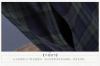 Vestido Vestido de Largo Medio con Cuello de Cáñamo Edición Coreana Otoño 2024 - details 8