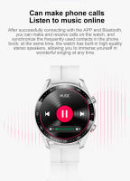Reloj inteligente con pantalla completamente táctil de 1,28 pulgadas, oxígeno, presión arterial, prueba de frecuencia cardíaca, recordatorio de llamadas entrantes, IP67 - details 5