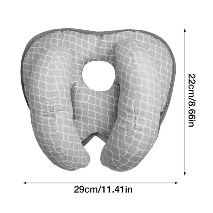 Almohada para cochecito de bebé, almohada para la cabeza del bebé, cojín para la cabeza del bebé, almohada de soporte para el cuello, asientos de coche, almohada para el cuello, almohadas moldeadoras suaves para niños - 1