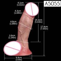 Leten SXXY Juguetes Sexuales de Silicona de Doble Capa con Ventosa, Tacto Suave de Piel, Tapón Anal de Dos Capas para Hombres Adultos - details 17