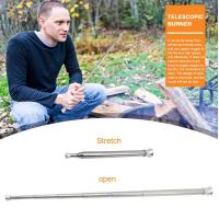 Tubo de Acero Inoxidable para Camping y Picnics Herramienta de Fuego Ideal para Venta al Aire Libre y Uso en Mangas Normalmente con Batería - details 7