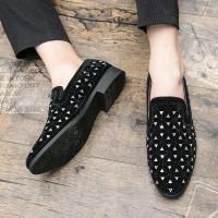 Cuero negro transpirable de moda de alta calidad con zapatos formales para hombre de tallas 38-48 - details 8