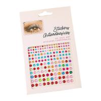 Pegatinas de Diamantes de Imitación Arcoiris Joyas de Cuerpo Facial para Maquillaje - details 8