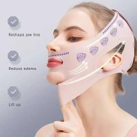 Herramienta de Cuidado de la Piel Facial Ouwu Cinturón Estirador Adelgazante Moldeador de Línea V - details 1