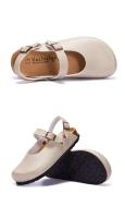 Nuevas cómodas sandalias planas de EVA ajustables con doble botón deslizante - details 1
