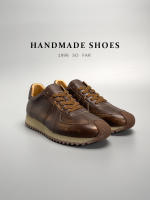 Zapatillas Deportivas de Cuero de Vaca de Alta Gama Calzado Casual para Hombres - details 6