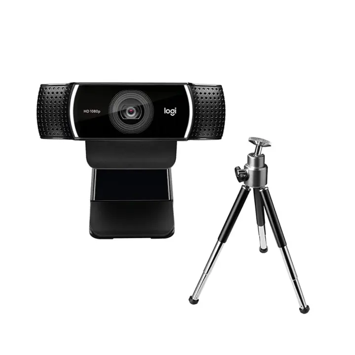 Logitech Cámara Web C922 Pro Original 1080P para Streaming y Grabación de Videos HD 720P a 60Fps con Trípode Incluido - 1