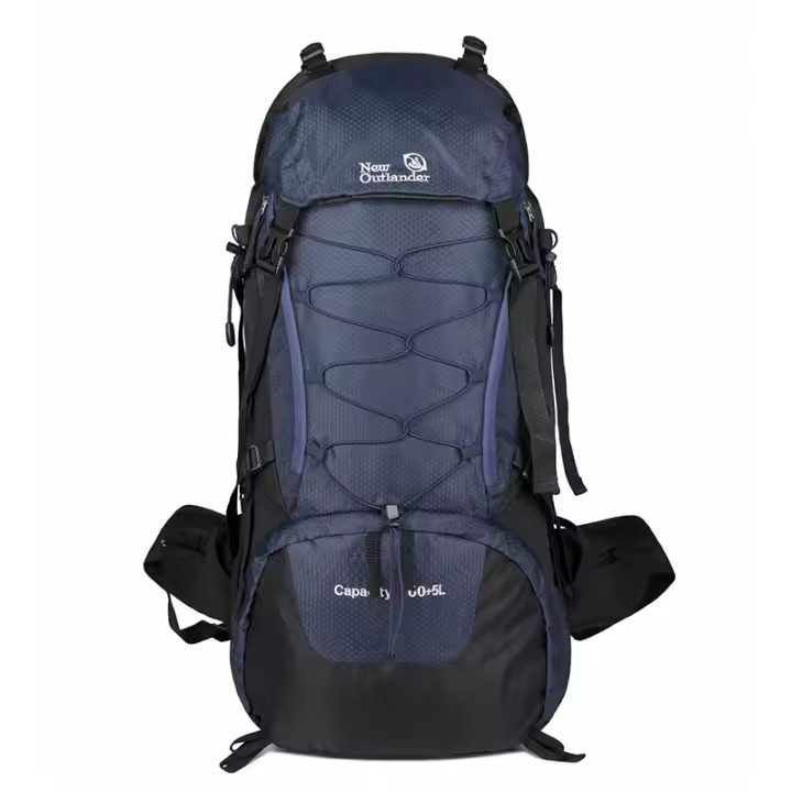 Mochila de Camping de Gran Capacidad 65L Bolsa de Hiking Impermeable para Senderismo, Trekking, Montañismo - 1