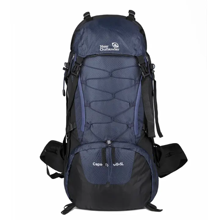 Mochila de Camping de Gran Capacidad 65L Bolsa de Hiking Impermeable para Senderismo, Trekking, Montañismo - 1