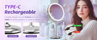wall mounted makeup mirror